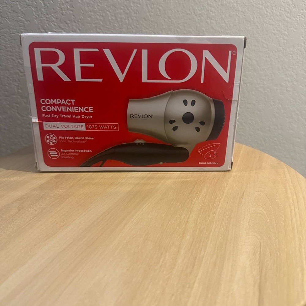 Revlon Compact Convenience Travel Hair Dryer
